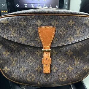 Louis Vuitton Monogram Belt Bag in Brown and Tan